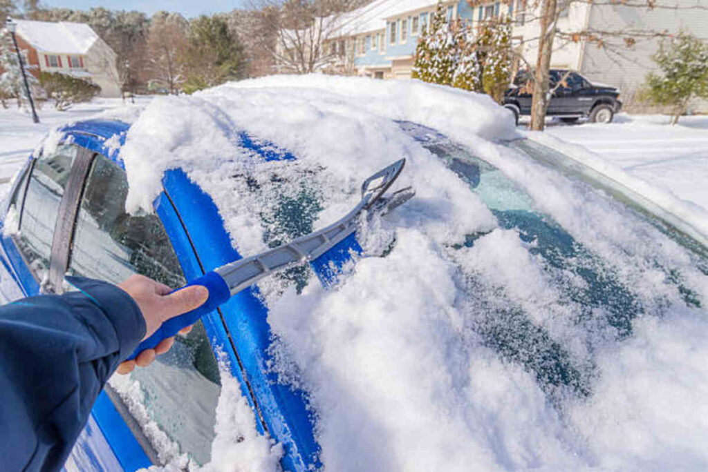 A Magical Car Ice Scraper