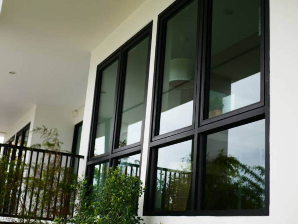thermal break hung window